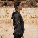 ARVIL Centro Hoodie Grey & Gold thumbnail