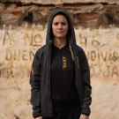 ARVIL Centro Hoodie Grey & Gold thumbnail